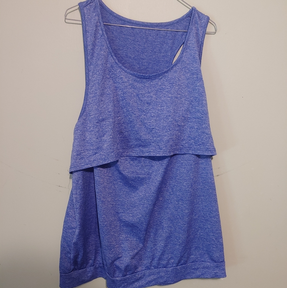 Nursing tank top